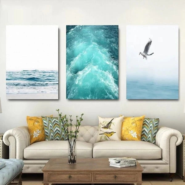 Coastal Waves Canvas