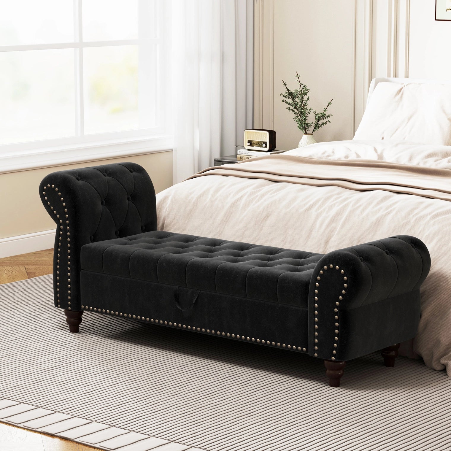 Tufted Chaise Lounge