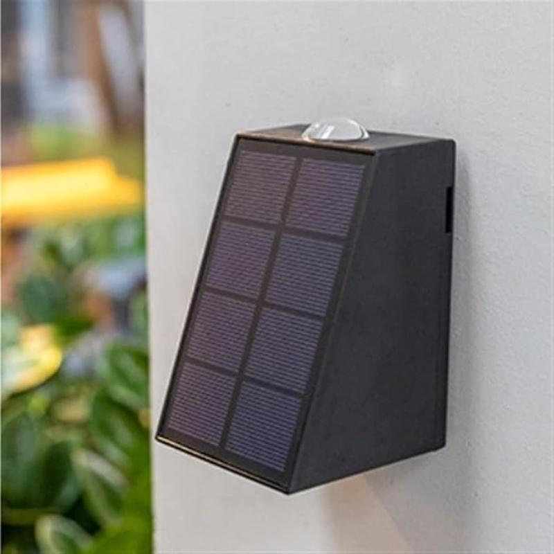 Solar Outdoor Wall Lights 4-Piece Set