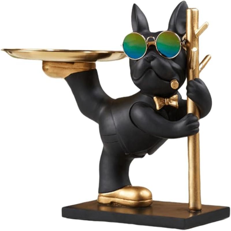 French Bulldog Statue Tray