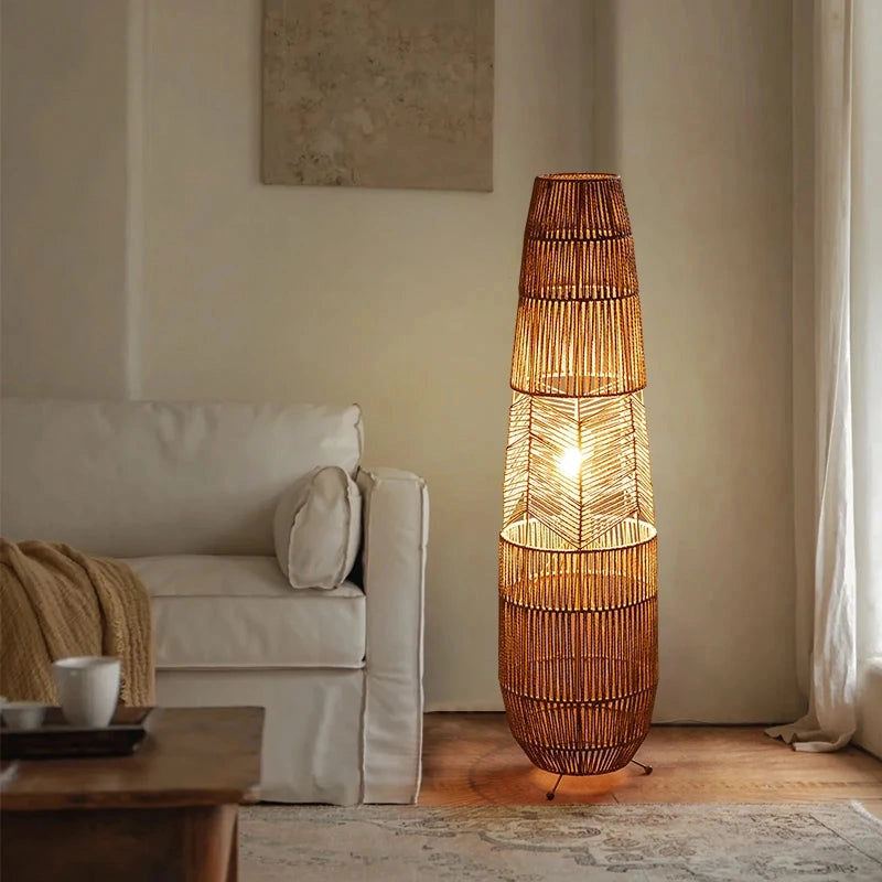 Herringbone Lamp