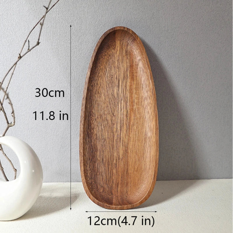 Acacia Serving 5-PC Set | Wooden Serveware | Table Display