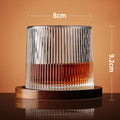 Rotating Whiskey Glass