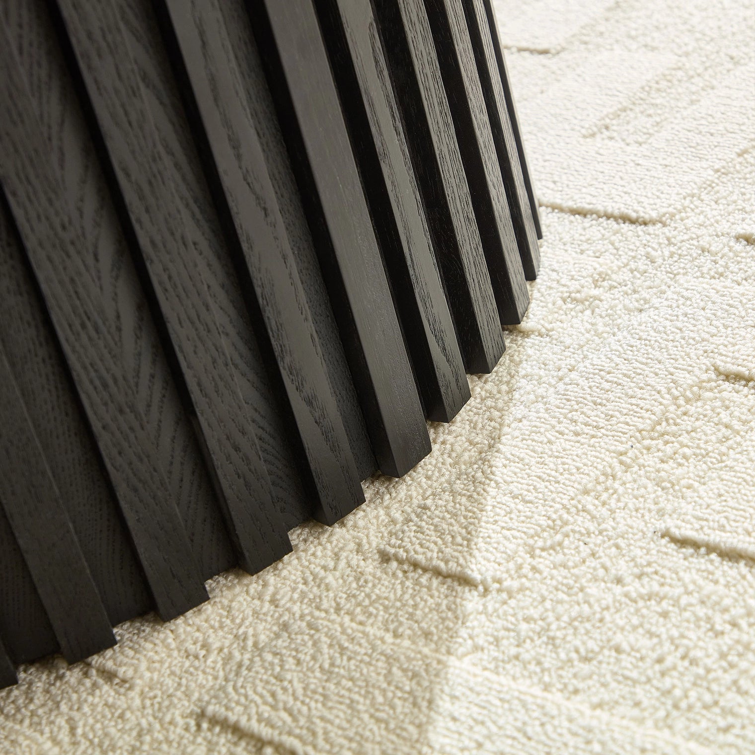 Mid-Century Round Dining Table For Living & Dining Room