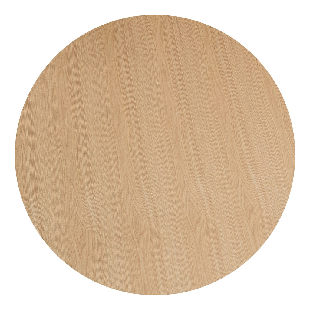 Mid-Century Round Dining Table For Living & Dining Room