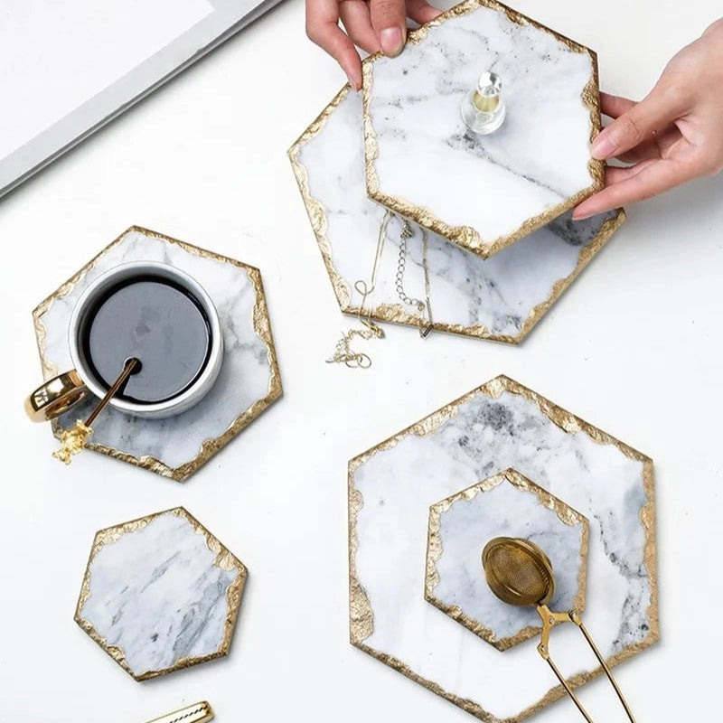 European Marble Coasters