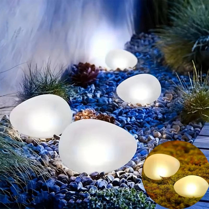 Solar Glass Pebbles