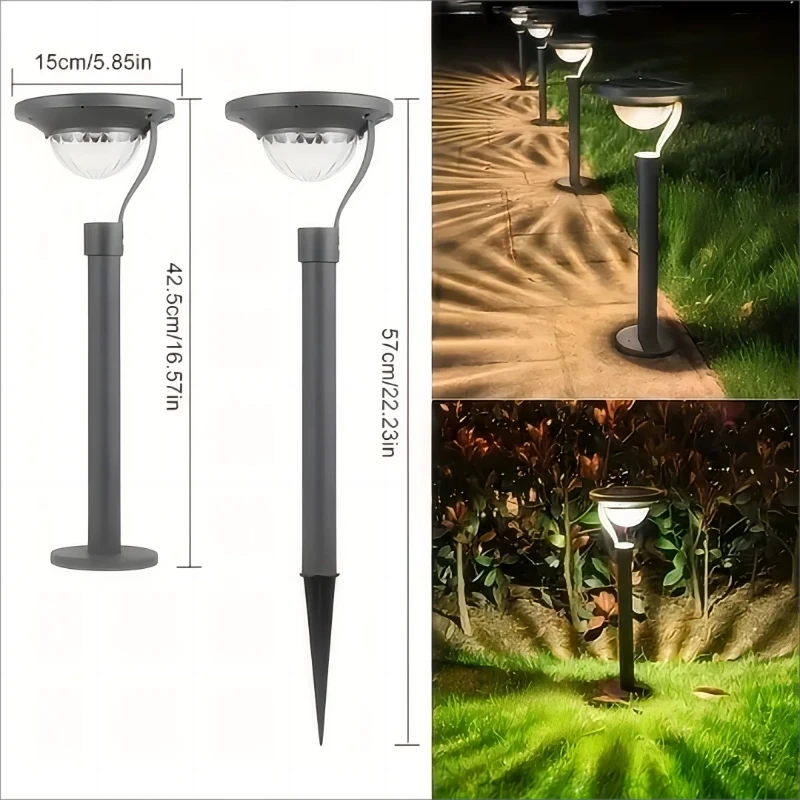 Solar Lamps 4-Piece Set
