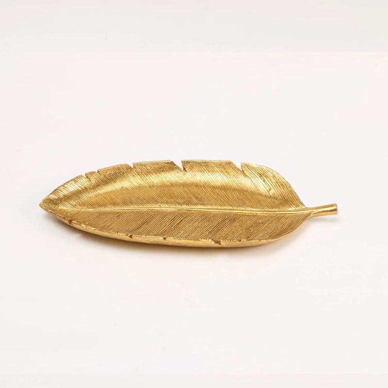 Gold Leaf Decor Tray