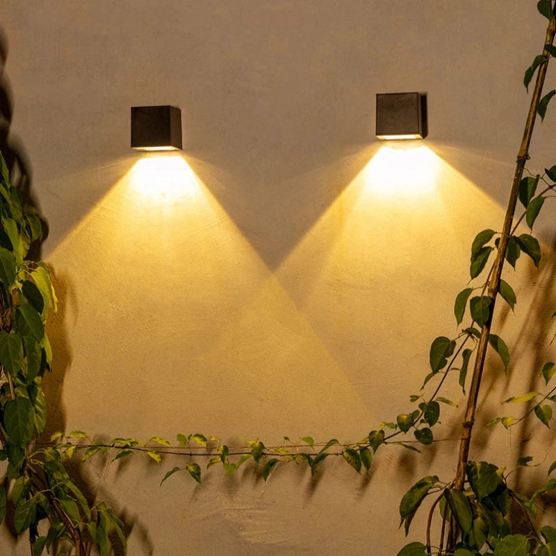 Solar Wall Lights 4-Piece Set
