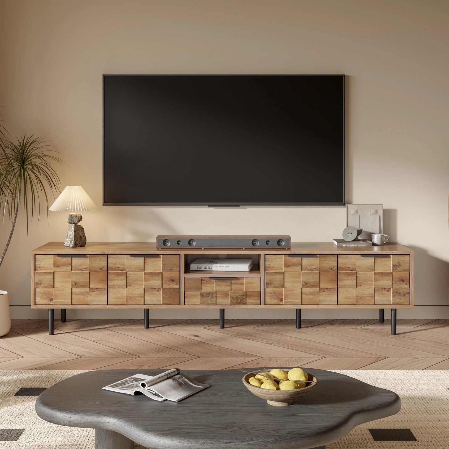 Tv Stand For 85 75 65 Inch Tv