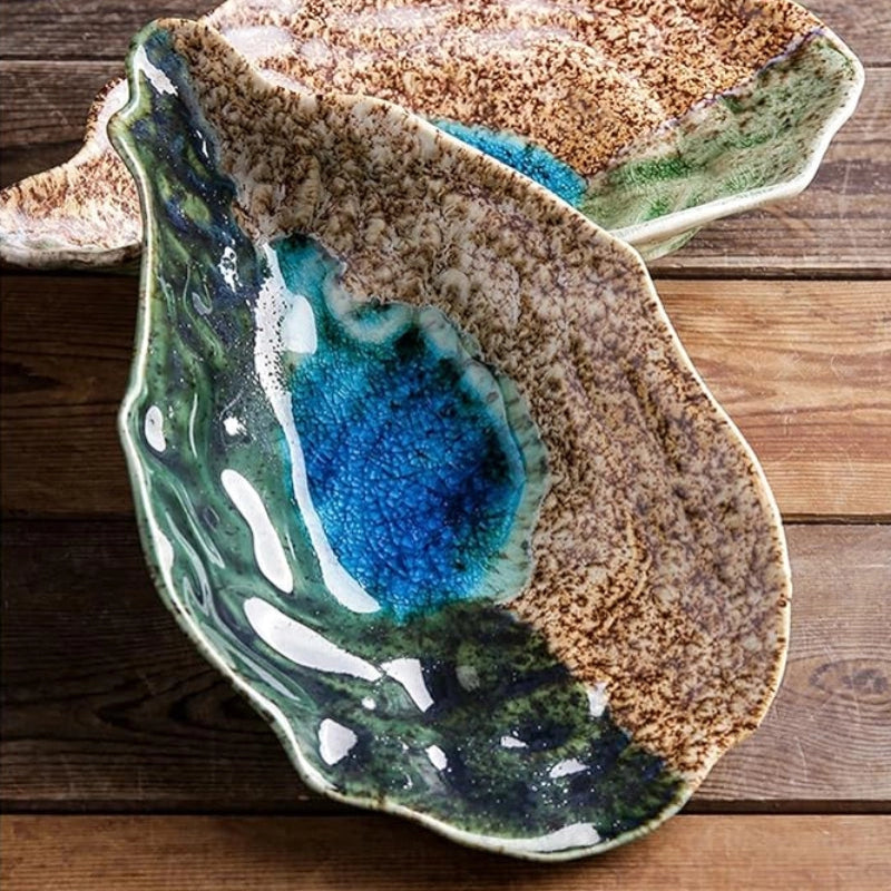 Coastal Pearl Glaze Dishes