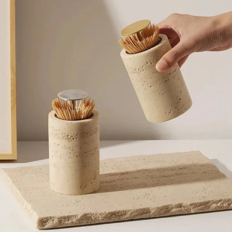 Pop-Up Toothpick Holder