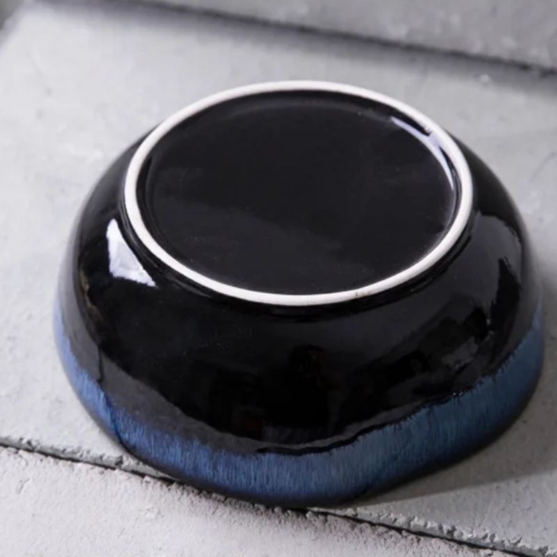 Blue Eclipse 4-Piece Bowl Sets | Dinnerware Set | Porcelaine