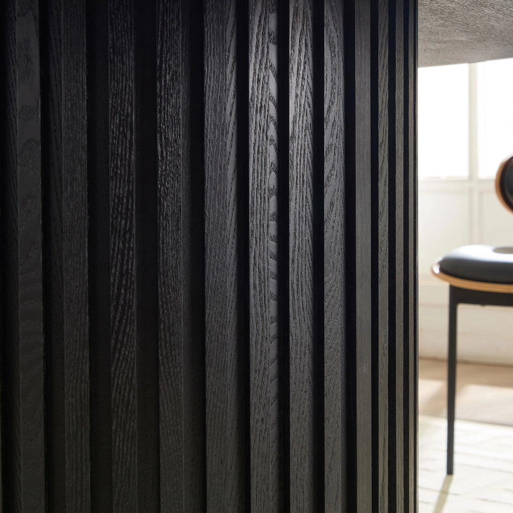 Mid-Century Round Dining Table For Living & Dining Room