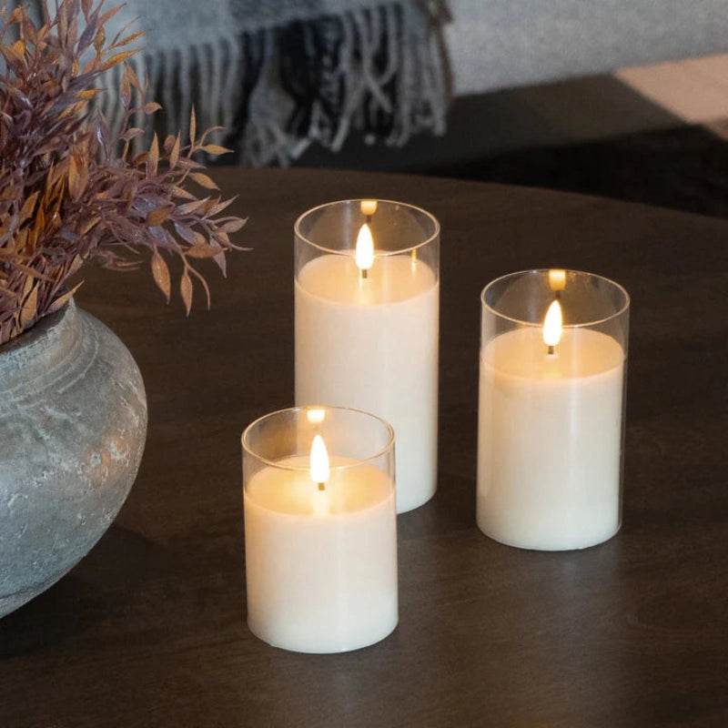 Flameless Candles (Set of 9)