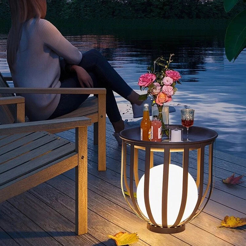 Solar Powered Tables