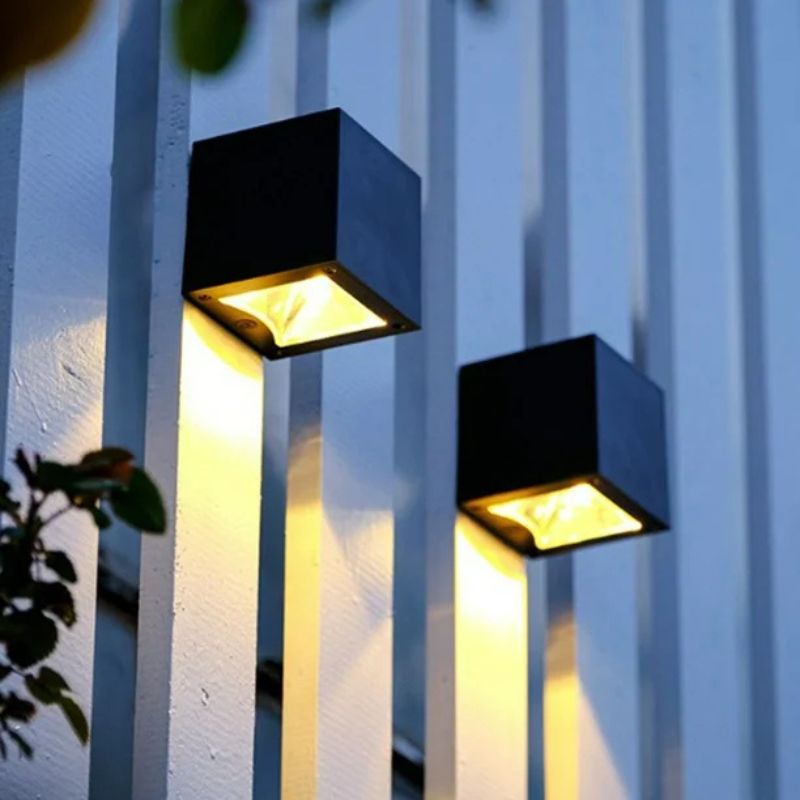 Solar Wall Lights 4-Piece Set