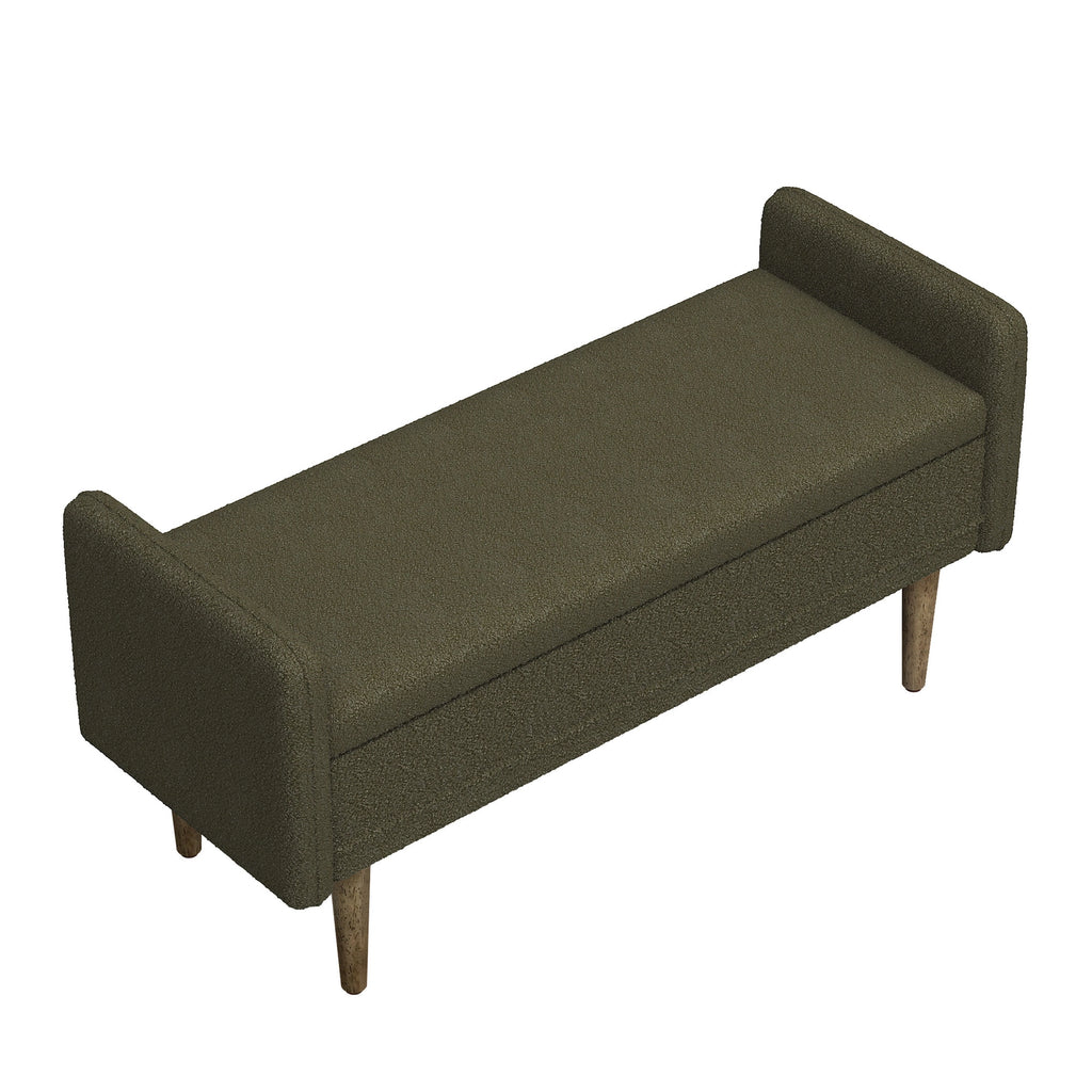 Teddy Velvet Storage Bench