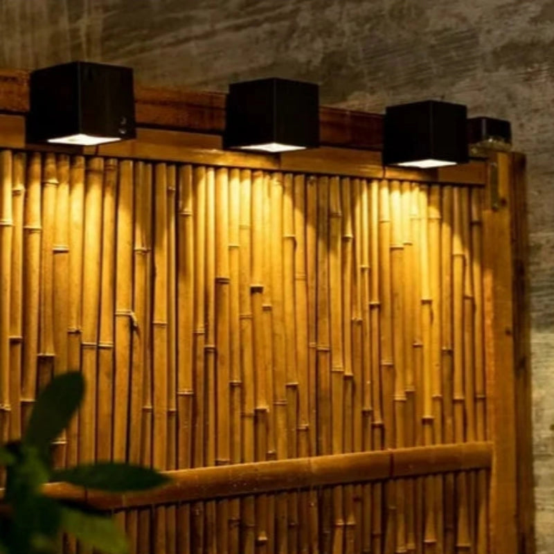 Solar Wall Lights 4-Piece Set